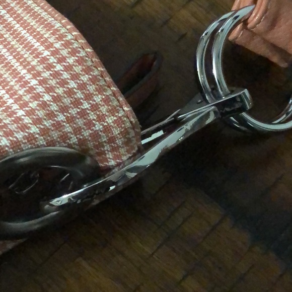 Angel Barcelo Pastel Checkered Shoulder Bag - Picture 9 of 10